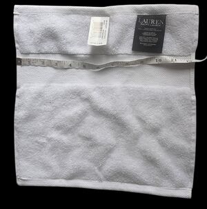 Lauren Ralph Lauren Soft White Wash Towel